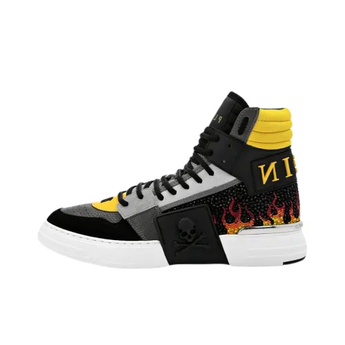 PHILIPP PLEIN Скейтборд Кроссовки Высокие Мужские