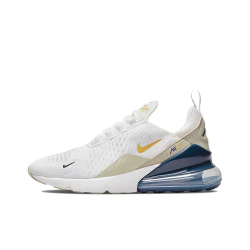 Nike Air Max 270 Low Топ Беговые кроссовки Женские Белые