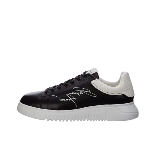 EMPORIO ARMANI Повседневная Скейтборд Обувь Мужская Черная