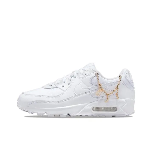 Nike Air Max 90 Беговые кроссовки Низкий Топ Женские