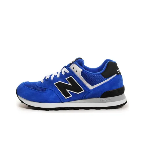 New Balance NB 574 Low Топ Повседневные Беговые Кроссовки Унисекс Синий