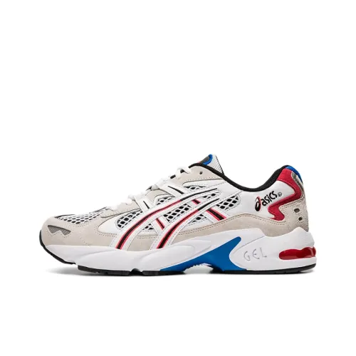 Asics Gel Kayano 5 OG Low Топ Беговые кроссовки Унисекс Бежевый Белый Красный