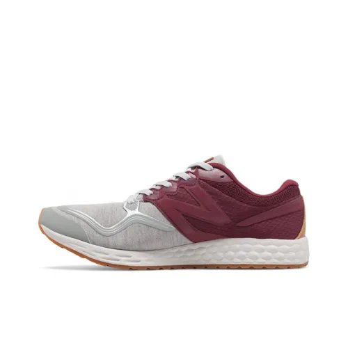 New Balance NB Свежий Foam Series Низкий Топ Повседневные Беговые кроссовки Мужские Серый Красный