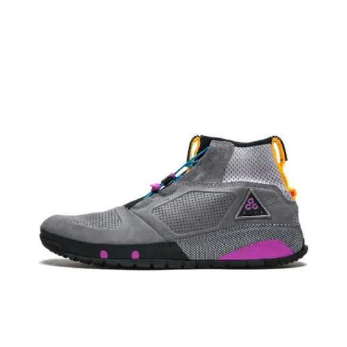nike ACG Ruckel Ridge Gunsmoke MID Топ Уличная обувь Мужской Серый Розовый