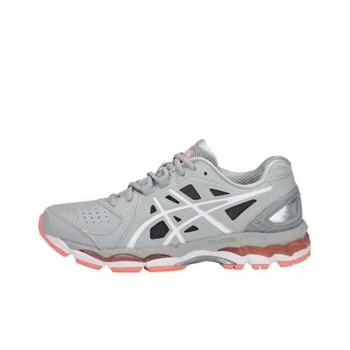 Asics GT 800 Low Топ Беговые кроссовки Женские Серый Белый