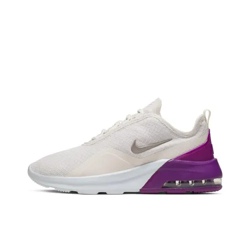 Nike Air Max Motion Low Топ Повседневные Беговые Кроссовки Женские Белые Фиолетовые