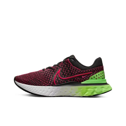 Nike React Infinity Run Flyknit 3 Беговые кроссовки Низкий Топ Мужской