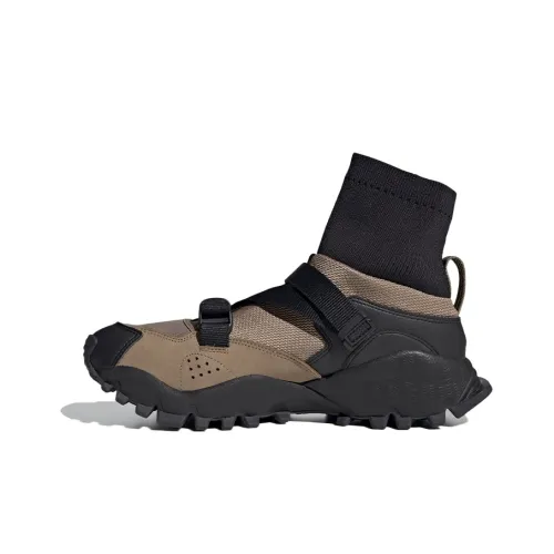HYKE совместный бренд x Adidas Originals Seeulater Gtx Hi противоскользящий устойчивый к истиранию высокий топ уличная обувь унисекс черный