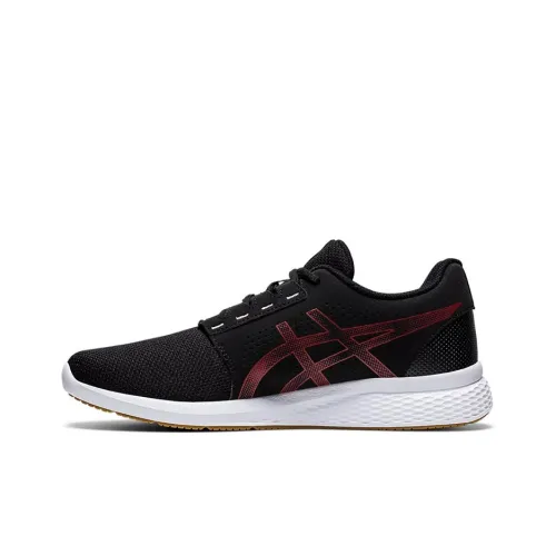 Asics Gel Torrance 2 Low Топ Беговые кроссовки Мужские Черные Красные