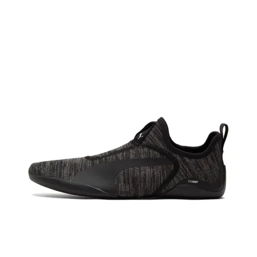 PUMA Shock Absorbers Slip-resistant Abrasion-resistant Low Top Casual Running Shoes Unisex Black Gray PUMA Shock Absorbers Противоскользящие устойчивые к истиранию низкий топ повседневные беговые кроссовки унисекс черный серый