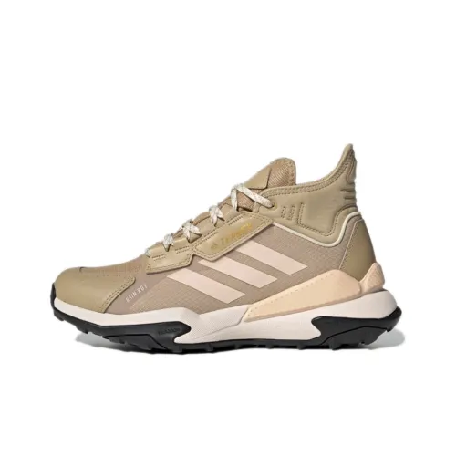 adidas Terrex Hyperblue MID RAIN.RDY Устойчивый к истиранию MID Топ Походная обувь Женская Коричневый