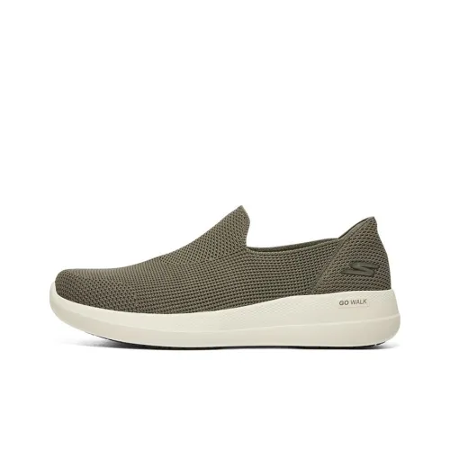 Skechers GO WALK Stability Низкий Топ Повседневная Обувь Мужская Тауповая