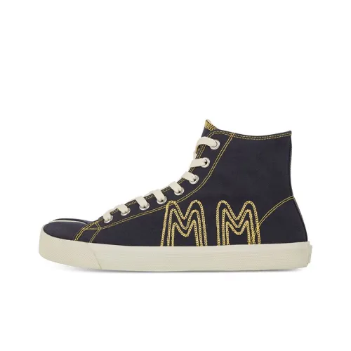 Maison Margiela Tabi High Топ Стильные Скейтбординги Мужской Коричневый