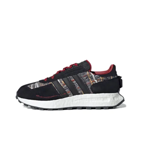 Adidas Originals Retropy E5 Slip-resistant Abrasion-resistant Low Top Marathon Running Shoes Unisex Black Adidas Originals Retropy E5 Противоскользящий Устойчивый к истиранию Низкий Топ Марафон Беговые Кроссовки Унисекс Черный