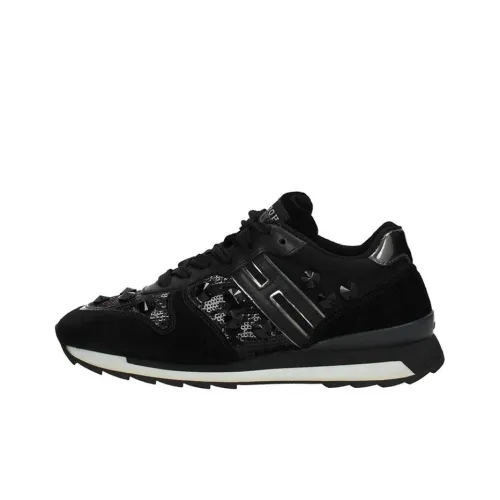 HOGAN Rebel Амортизация устойчивый к истиранию легкий термический низкий верх повседневная обувь женский черный