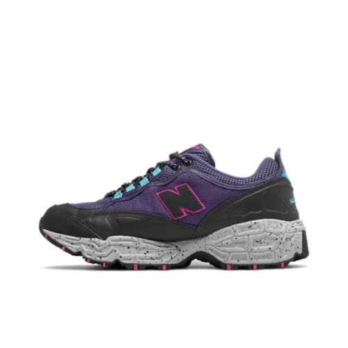 New Balance NB 801 Амортизация Низкий Топ Уличная Обувь Мужская Черный Фиолетовый D Ширина