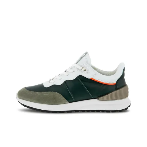 Ecco Ya Yue Low Топ Спортивная Повседневная Обувь Мужская Зеленая