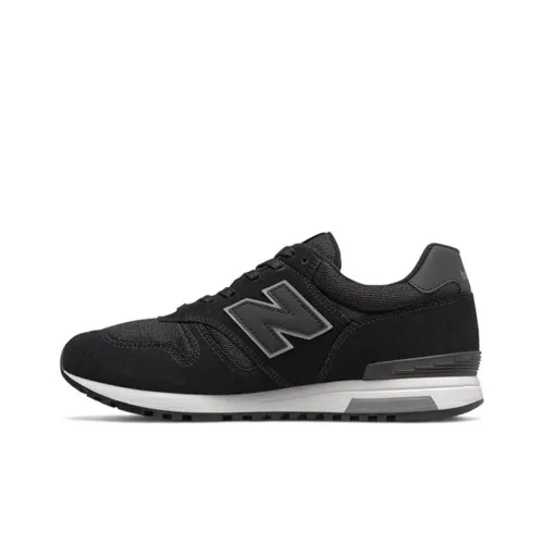 New Balance NB 565 Low Топ Беговые кроссовки Мужской Черный Белый