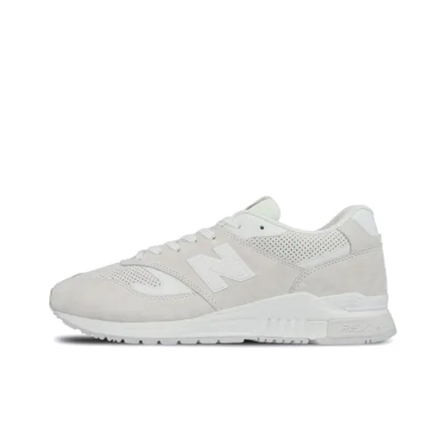 New Balance NB 840 Low Топ Повседневные Беговые Кроссовки Унисекс Экрю