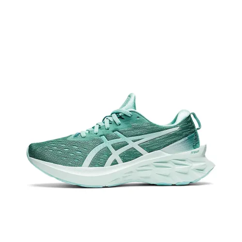 Asics Novablast 2 Low Топ Беговые кроссовки Женские Мятно-зеленый