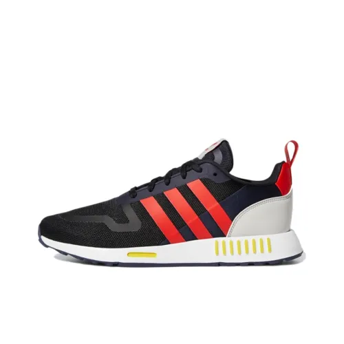 Adidas Originals MULTI Аbrasion Resistant Покрытие Низкий Топ Повседневные Беговые Кроссовки Унисекс Черный Красный
