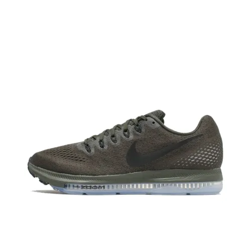 Nike All Out Slip-Resistant Abrasion-Resistant Lightweight Low-Top Running Shoes Men's Army Green Найк All Out противоскользящий устойчивый к истиранию легкий низкий топ беговые кроссовки мужской армейский зеленый