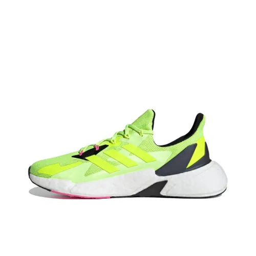 Adidas X9000l4 Slip-Resistant и Breathable Low-Top Повседневные Беговые Кроссовки Мужские Желто-Черные
