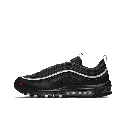 Nike Air Max 97 Low Топ Повседневные Беговые Кроссовки Мужские Черные