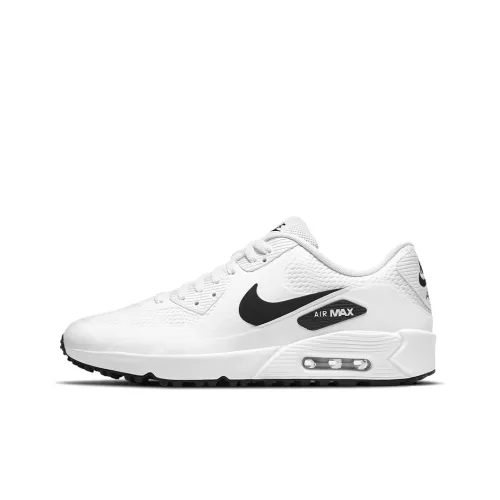 Nike Air Max 90 Low Топ Повседневные Беговые Кроссовки Унисекс Белый Черный