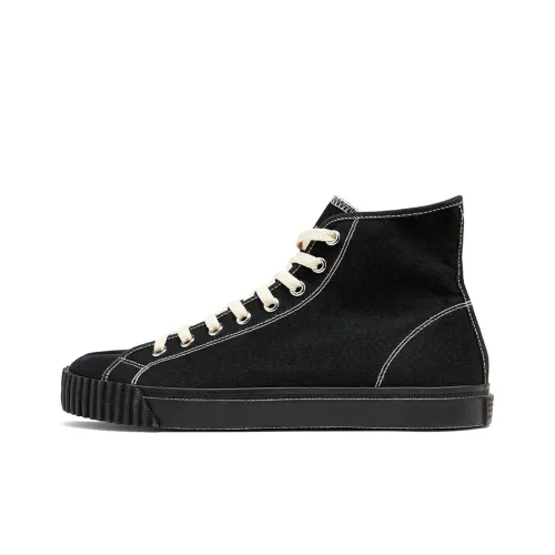 Maison Margiela Tabi High Топ High Топ Стильные Скейтбординги Мужской Черный
