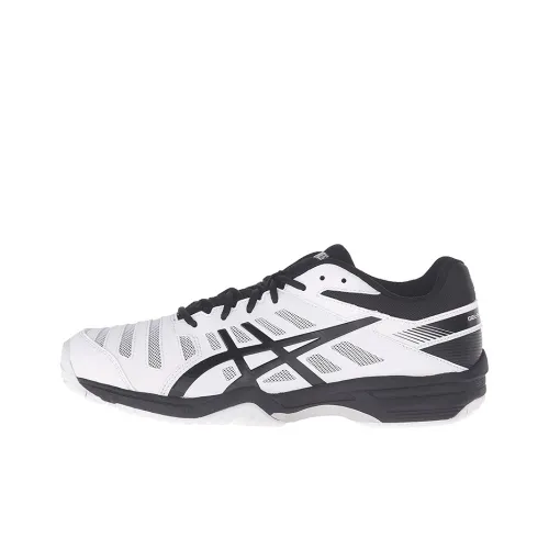 Asics Гель SOLUTION SPEED 3 Устойчивые к истиранию Низкие Кроссовки для тенниса Мужские Белый Черный Пэчворк