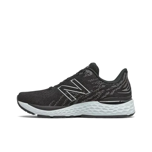 New Balance NB 880 Low Топ Марафон Беговые кроссовки Женские Черный Белый