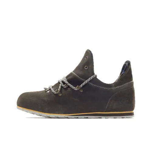 Onitsuka Tiger Monte Pokhara Шокабойеры Противоскользящие Устойчивые к истиранию Низкий Топ Беговые кроссовки Унисекс CAMEL