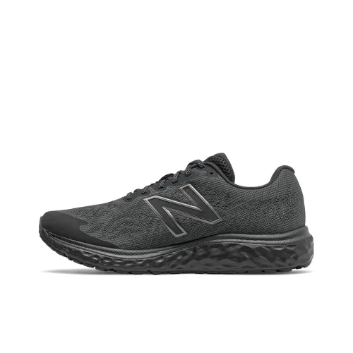 New Balance NB 680 Low Топ Беговые кроссовки Мужской Чисто черный