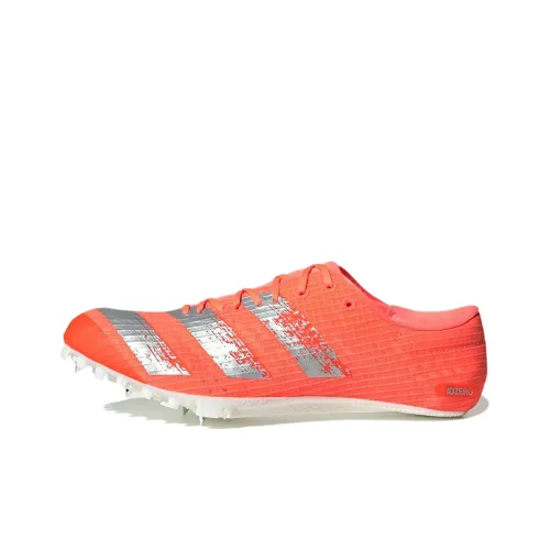 Adidas Adizero Finesse Slip-resistant Abrasion-resistant Low-top Беговые кроссовки Мужские Orange