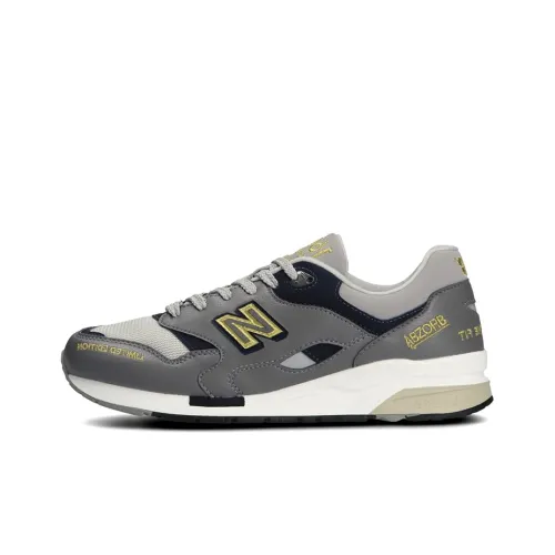 New Balance NB 1600 Low Топ Беговые кроссовки Унисекс Серый