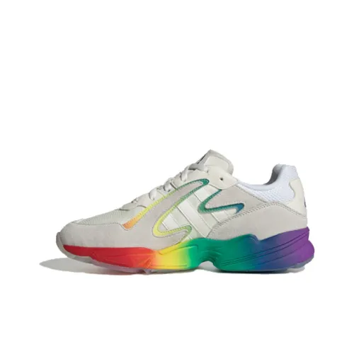 Adidas Originals YUNG 96 CHASM Slip-resistant Abrasion-resistant Low Top Footwear Unisex Rainbow Adidas Originals YUNG 96 CHASM Противоскользящий Устойчивый к истиранию Низкий Топ Обувь Унисекс Радужный