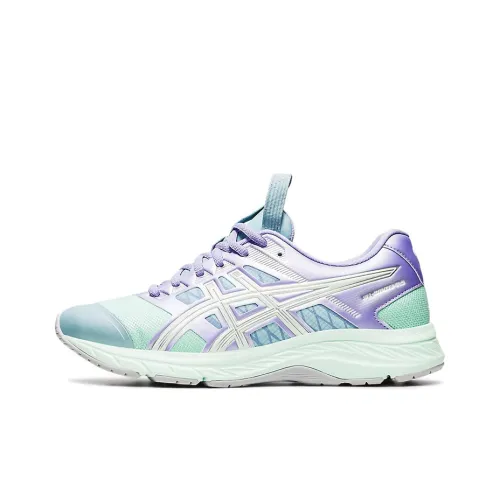 Asics FN2 S Гель Contend 5 Low Топ Беговые кроссовки Женские Зеленый Фиолетовый