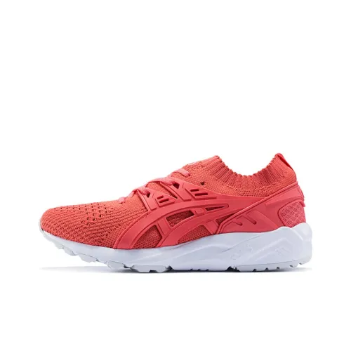 Asics Gel Kayano Trainer KNIT Low Топ Беговые кроссовки Женские Красный