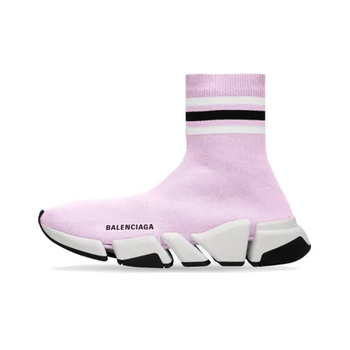 Balenciaga Speed 2,0 High Топ Повседневная обувь Женская Розовая