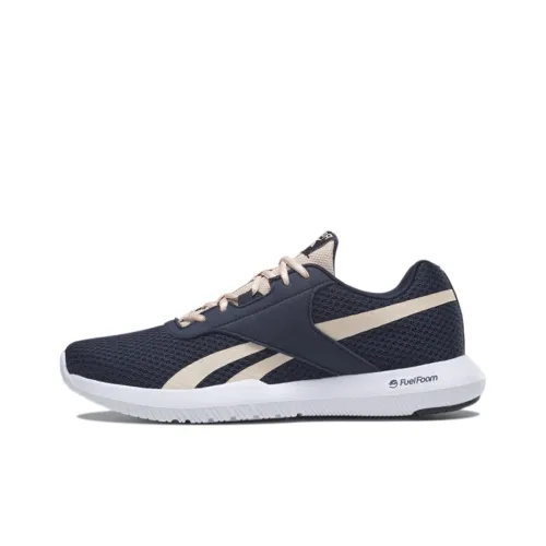Reebok Reago Essential 2 Low Топ Беговые кроссовки Женские Темно-синий Экрю