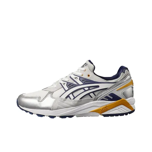 Asics Gel Kayano Trainer Naked устойчивые к истиранию низкие беговые кроссовки мужские белые и синие