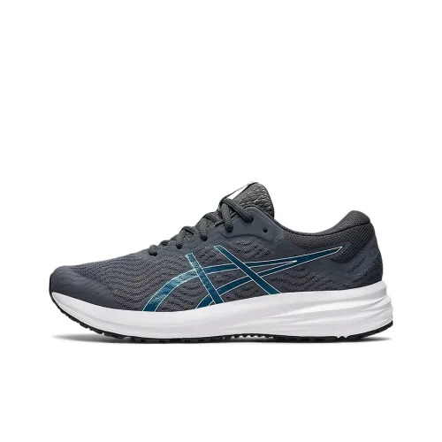Asics Patriot 12 Low Топ Беговые кроссовки Мужской Серый Синий