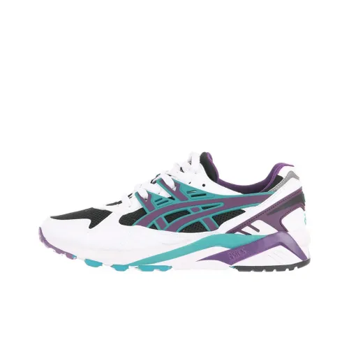Asics Gel Kayano Trainer Низкий Топ Беговые Кроссовки Мужские Белый Черный Фиолетовый