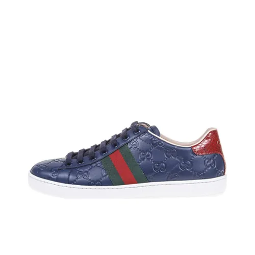 GUCCI Ace Скейтборд Кроссовки Низкие Женские
