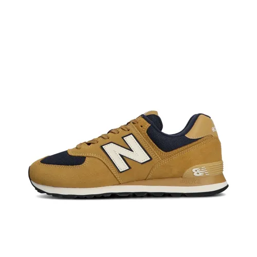 New Balance NB 574 V2 Low Топ Беговые кроссовки Мужской Габимару Bird Желтый