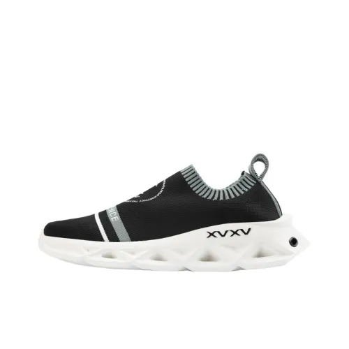 NORVINCY Дышащие Низкие Кроссовки для Бега Унисекс Черные Зеленые Стильные для Путешествий