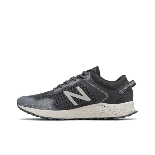 New Balance NB Свежий Foam Series Arishi Trail Low Топ Беговые кроссовки Мужские Черный Серый