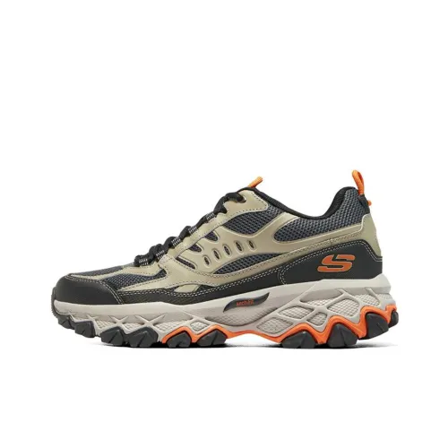 Skechers ARCH FIT AKHIDIME Низкий Топ Casual Мужской Серый Черный