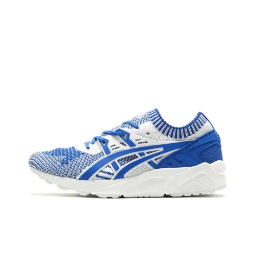 Asics Gel Kayano Trainer KNIT Imperial Устойчивый к истиранию Низкий Топ Повседневная обувь Мужская Синий Белый